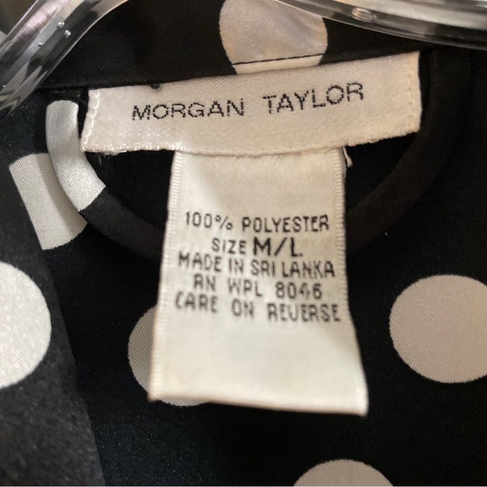 Morgan Taylor Polyester Short Robe Size M/L - Picture 2 of 7